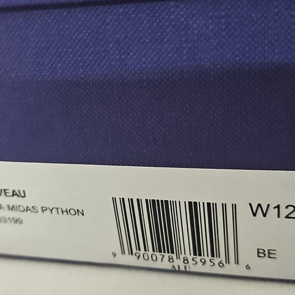 Stuart Weitzman Nouveau Viola Midas Python Heels - image 6